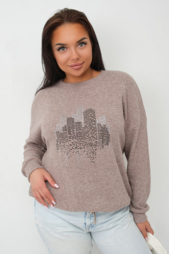 Джемпер женский Келли бежевый