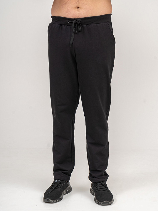 Брюки мужские без манжета черные