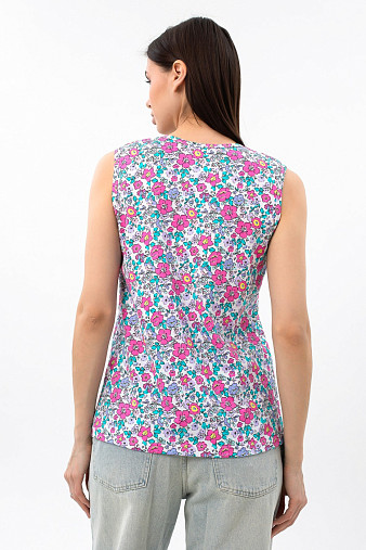 Майка Летнее признание мультиколор/цветы