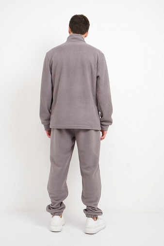 Костюм мужской Бэст флис серый