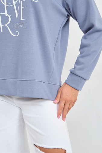 Свитшот жен. Либерти однотонный арона