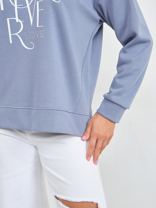 Свитшот жен. Либерти однотонный арона