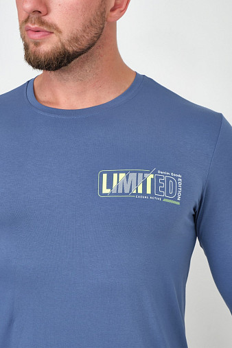 Лонгслив мужской Брюс св.индиго