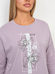 Лонгслив Стиль св.лиловый