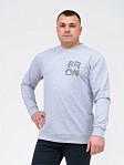Толстовка мужская Эталон серый/меланж