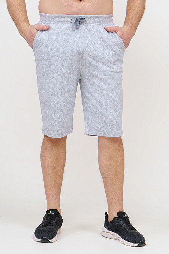 Шорты мужские футер серые