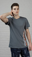 Футболка мужская Норд серый