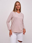 Лонгслив женский Сигма пудра