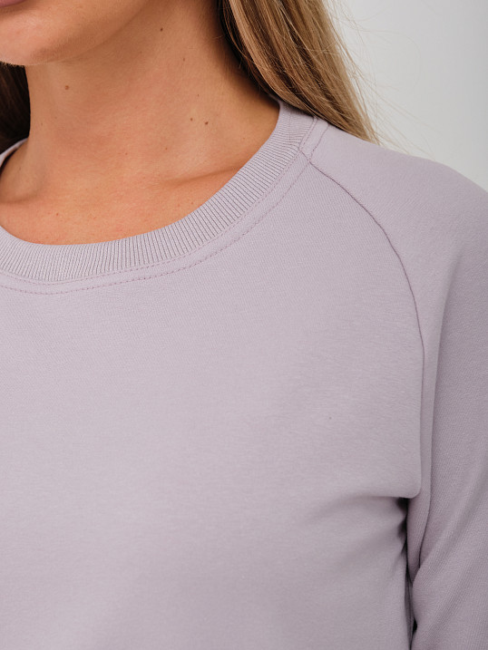 Толстовка женская Дабл св.серый