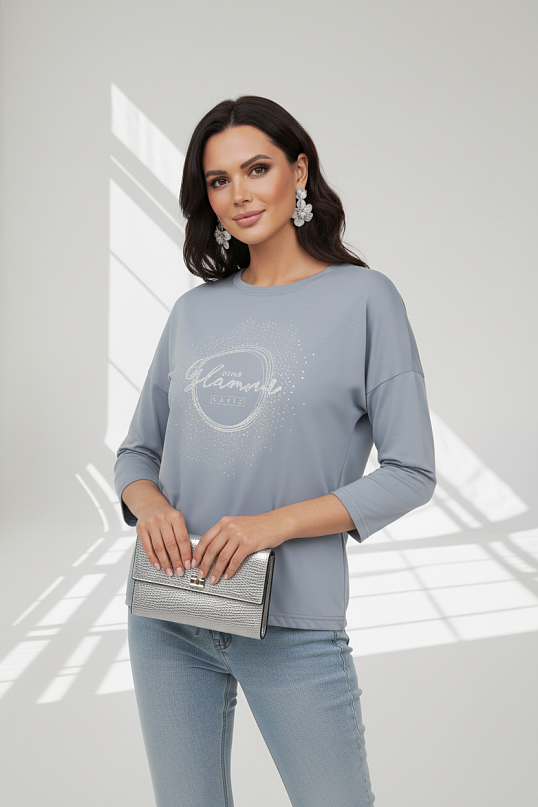 Лонгслив жен. Гламур арона