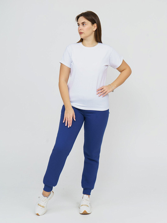 Брюки женские футер 3-х нитка индиго