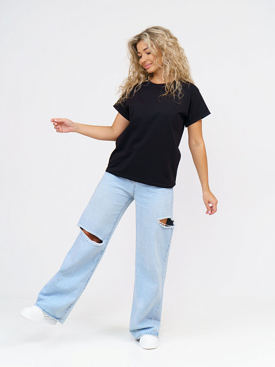 Футболка женская Классика черная