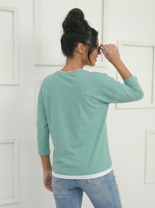 Лонгслив жен. Вегас св.изумруд
