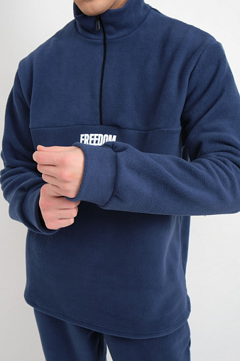 Костюм мужской Бэст флис индиго