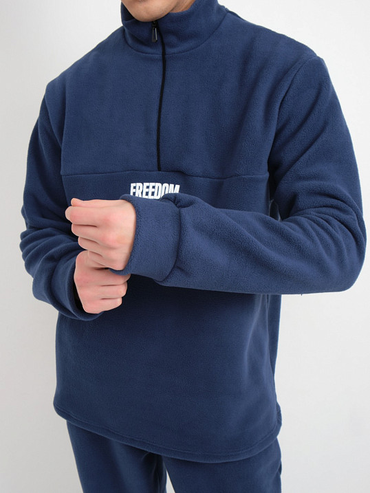 Костюм мужской Бэст флис индиго