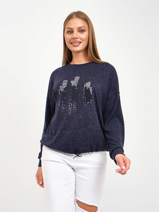 Джемпер женский Келли-2 синий