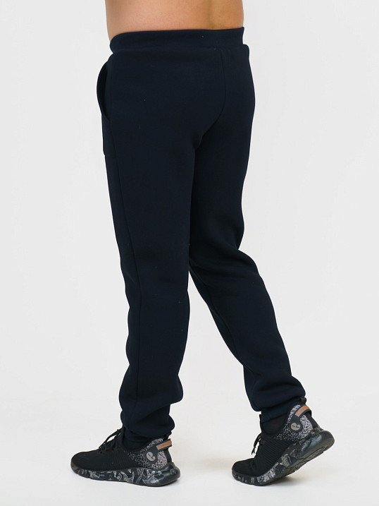 Брюки мужские футер 3-х нитка синий