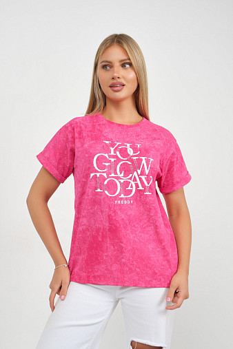 Футболка жен. Лиона варенка фуксия