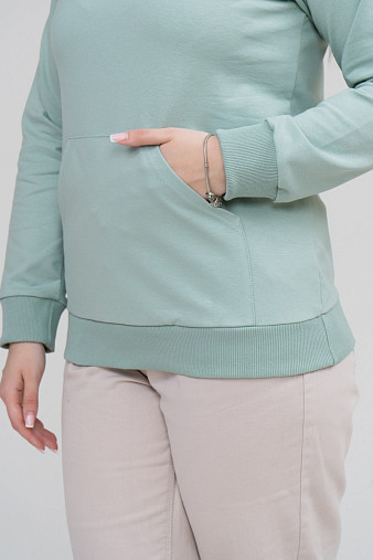 Толстовка женская ТЖФ-06 ментол