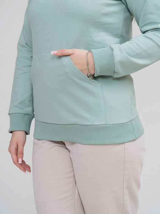 Толстовка женская ТЖФ-06 ментол