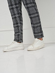 Брюки мужские Легион серый/клетка