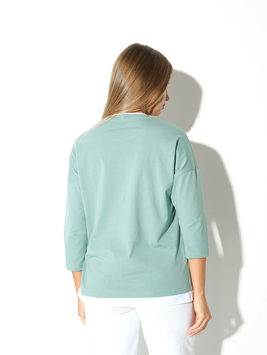 Лонгслив жен. Асти св.изумруд
