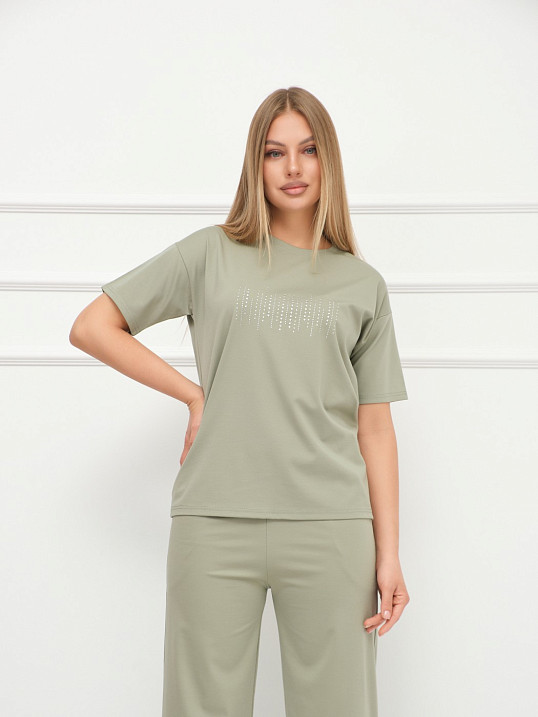 Костюм женский Арабэлла фисташка