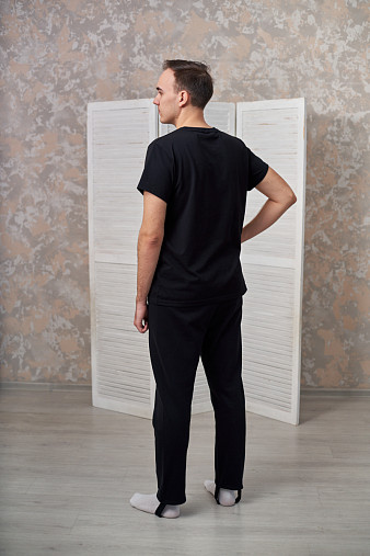 Трико мужское со штрипкой футер