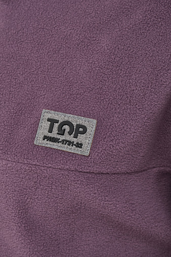 Толстовка жен. Тренд флис т.лиловый