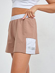 Шорты женские Рокси футер песочный