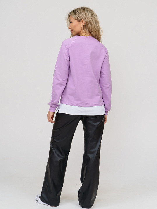 Толстовка женская Дабл лаванда