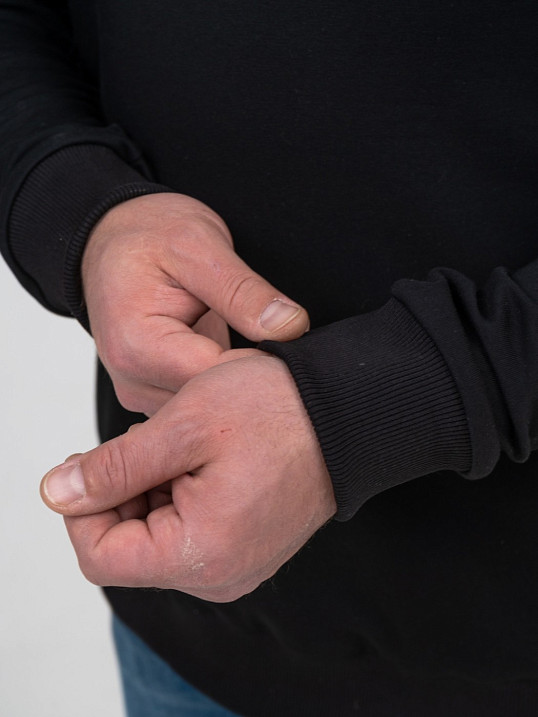 Толстовка мужская Эталон черный