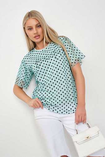 Футболка женская Бьюти вискоза ментол