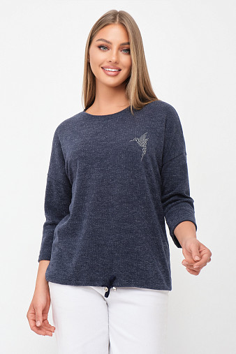 Джемпер Оливия синий