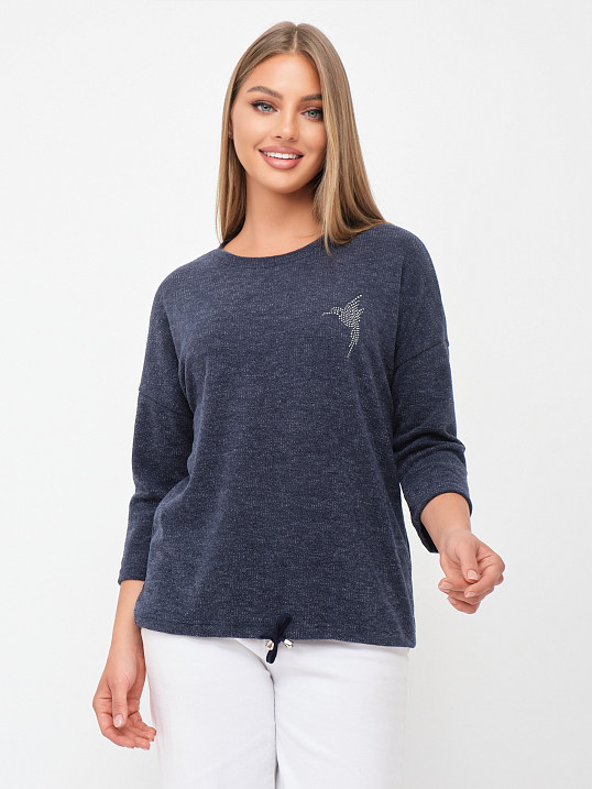 Джемпер Оливия синий