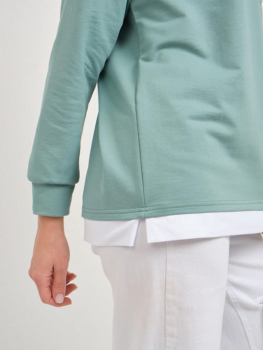 Свитшот женский Гранд св.изумруд