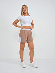 Шорты женские Рокси футер песочный