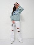 Толстовка женская Элен-2 аква