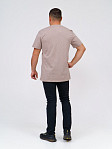 Футболка мужская кор. рукав Меланж бежевый